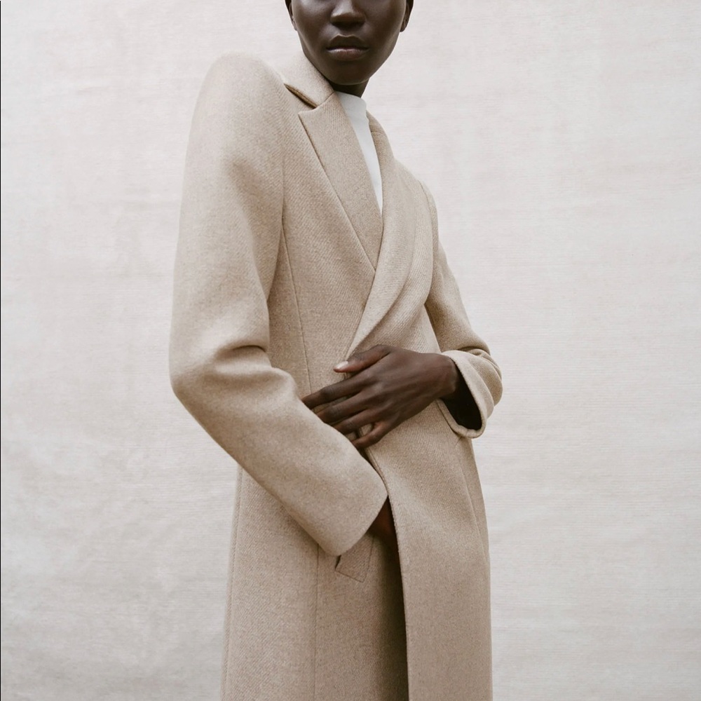 Zara wool blend coat